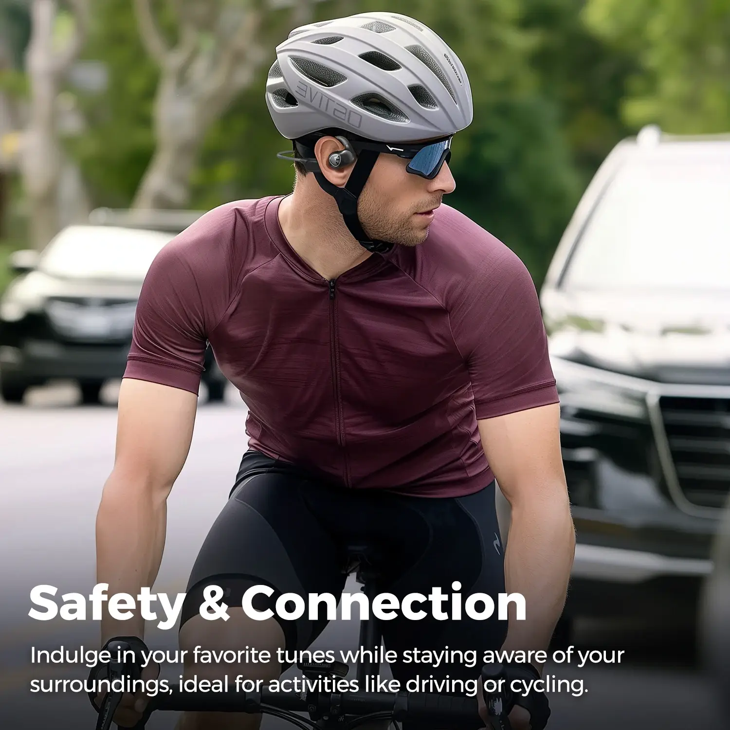 SoundPEATS RunFree Lite2 Open-Ear Bone Conduction Sports Headphones