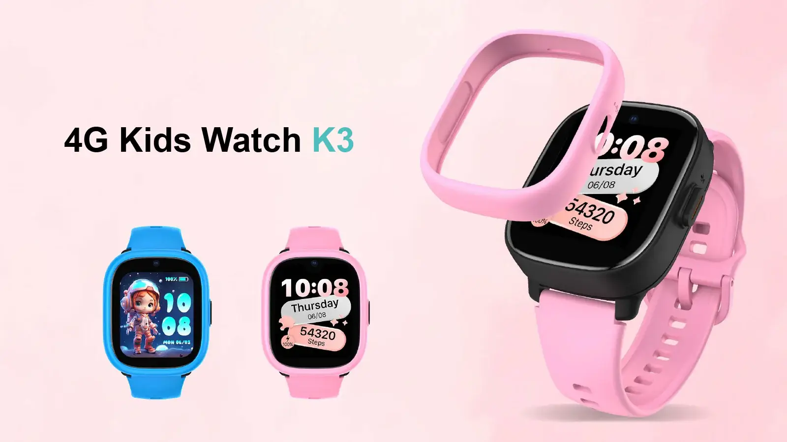 LAGENIO K3 4G Kids Smartwatch with GPS & Video Calling