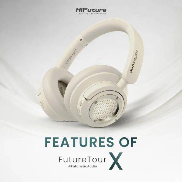 HiFuture FutureTour X Hybrid ANC Over-Ear Headphones