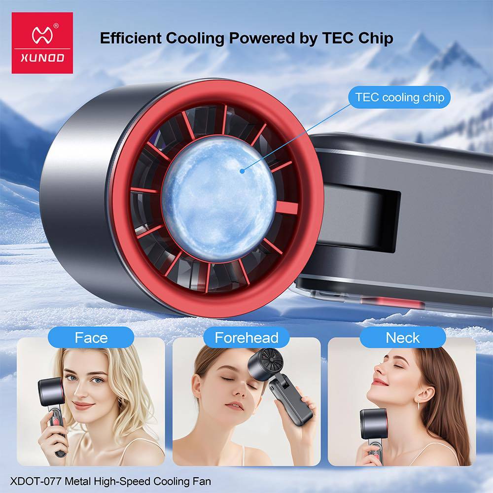 XUNDD XDOT-077 Metal High-Speed USB Cooling Fan