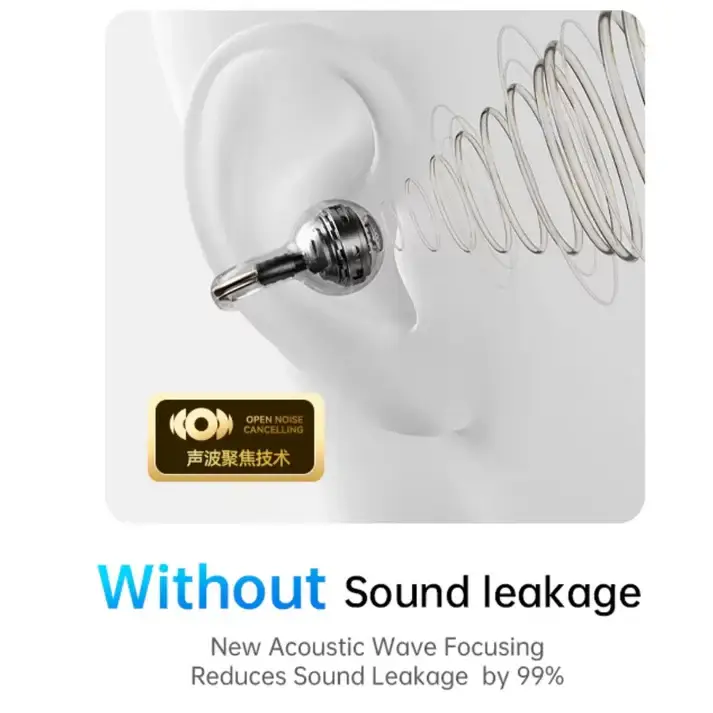 WiWU Ai301 AI Earbuds Bluetooth 5.4 Wireless Earphones with Real-Time Multilingual Translation Black