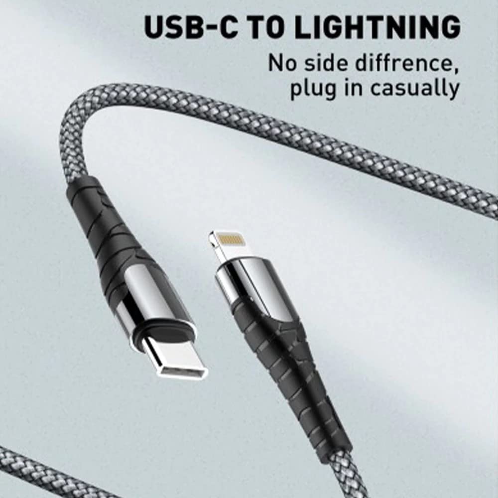 LDNIO LC112 USB-C to Lightning Cable 30W PD Fast Charging