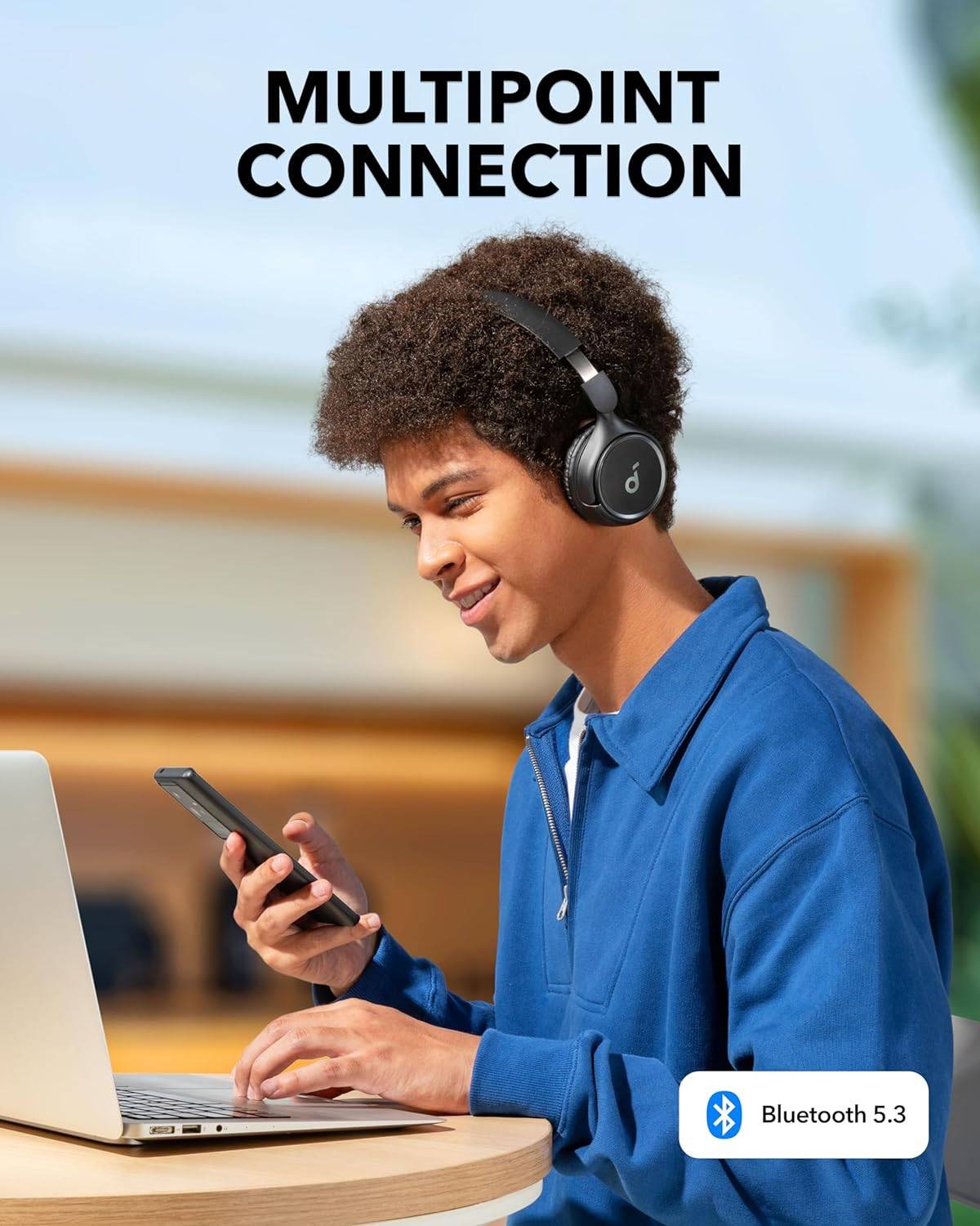 Anker Soundcore H30i Wireless Bluetooth On-Ear Headphones
