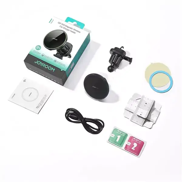 Joyroom JR-ZS412 Oi2 15W Magnetic Wireless Car Charger & Air Vent Mount Holder