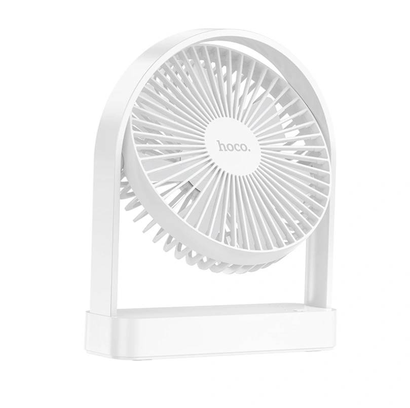 Hoco HX65 Ultra-Thin Portable Table Fan with Adjustable Speed Control
