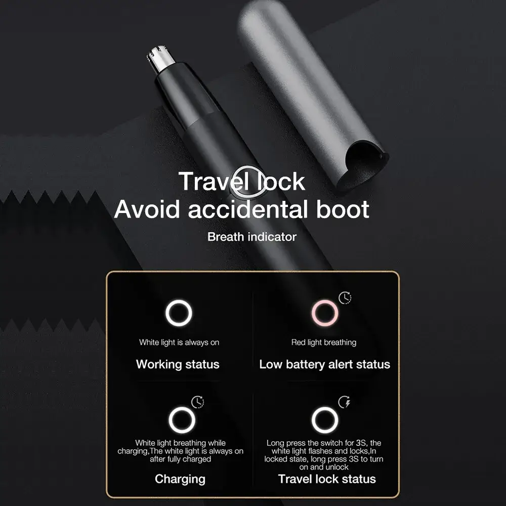 Enchen Mocha N Plus Electric Nose Hair Trimmer