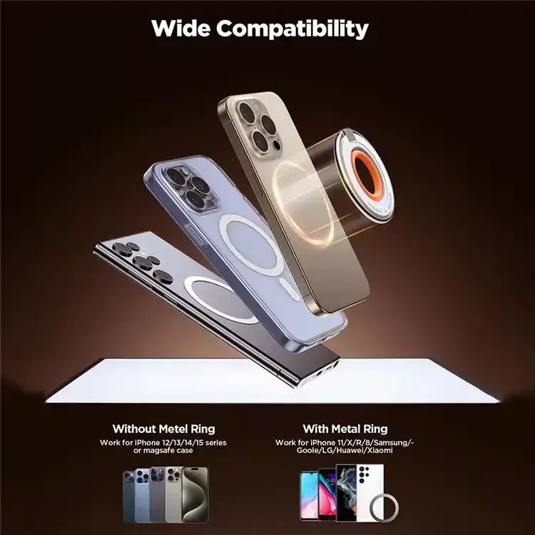 JOYROOM JR-ZS383 360° Rotatable Magnetic Ring Holder for Smartphones