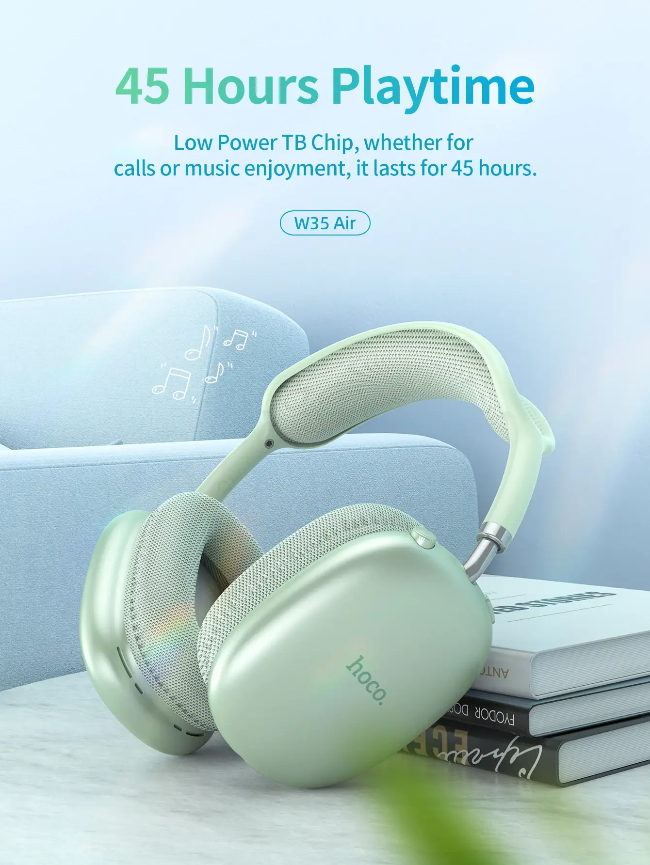 HOCO W35 Air True Wireless Bluetooth Headphones