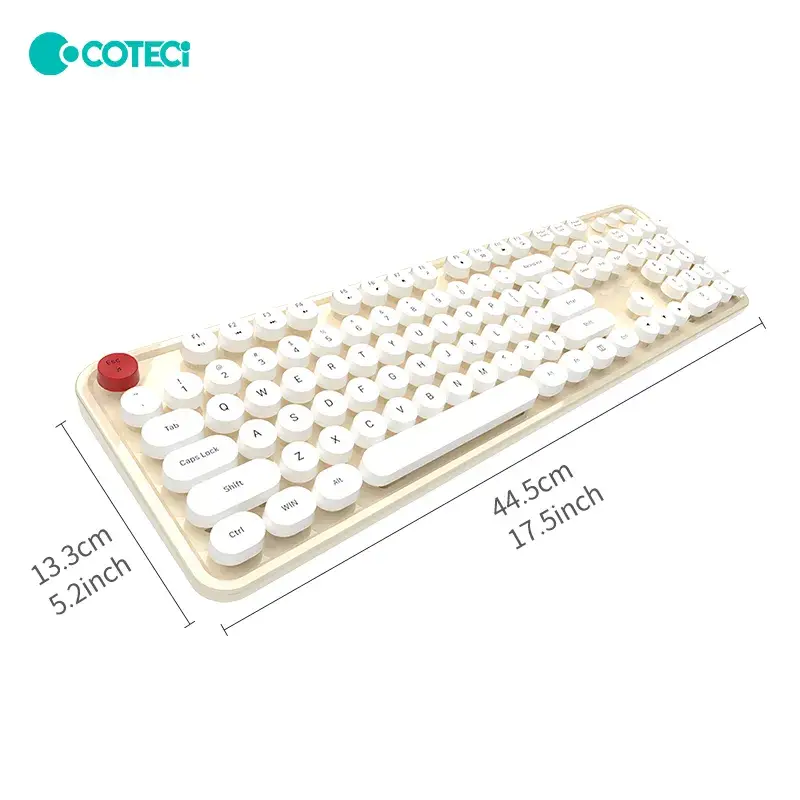 COTECi 84018 Slim Wireless Keyboard