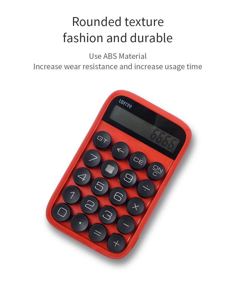Xiaomi LOFREE EH113P Jelly Bean Retro-Style Mechanical Calculator