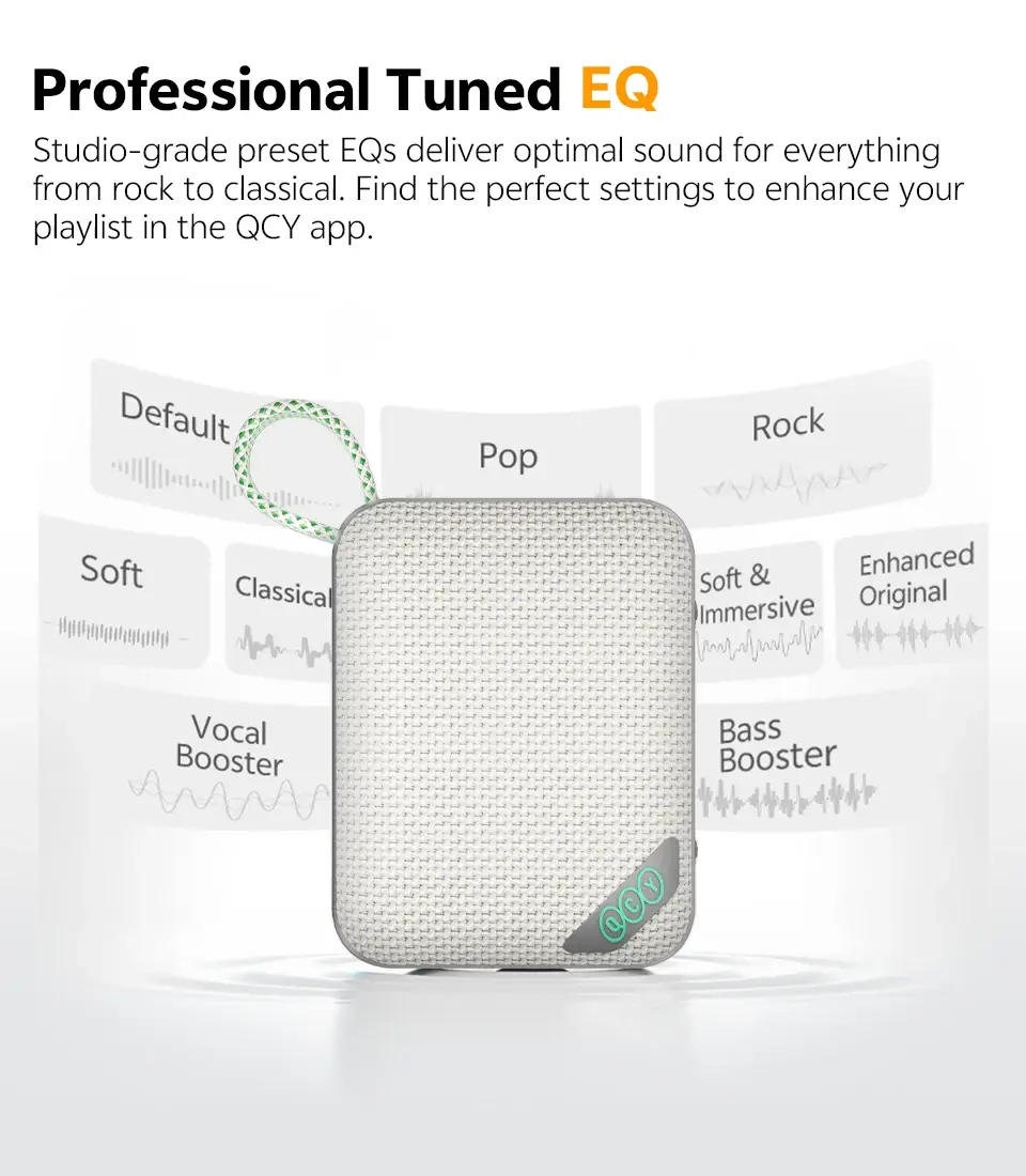 QCY SP2 Portable Bluetooth Wireless Speaker