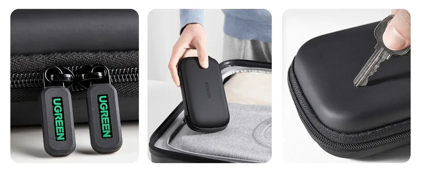 UGREEN LP128 Large Hard Drive Carrying Case 50274