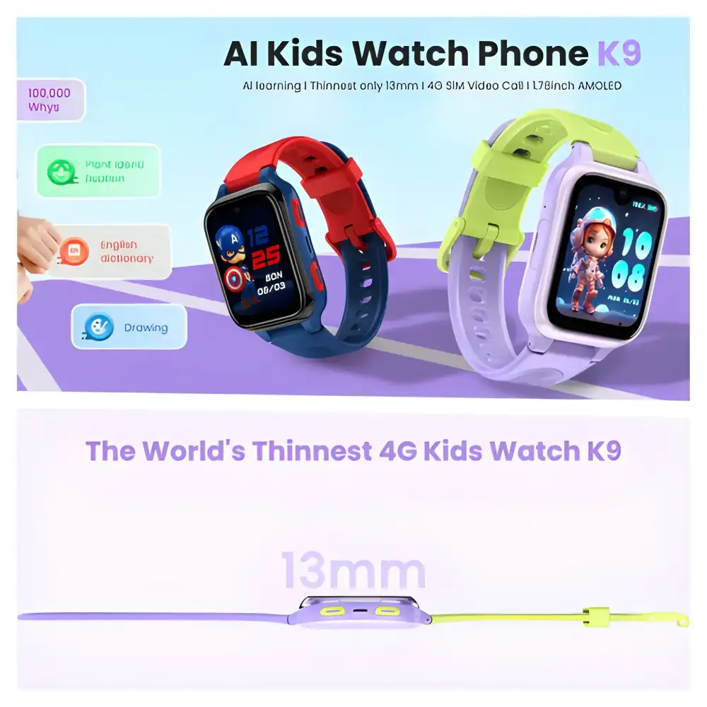 LAGENIO K9 AI 4G Kids Smartwatch