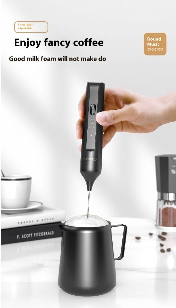 Circle Joy M3 Rechargeable Milk Frother & Egg Beater