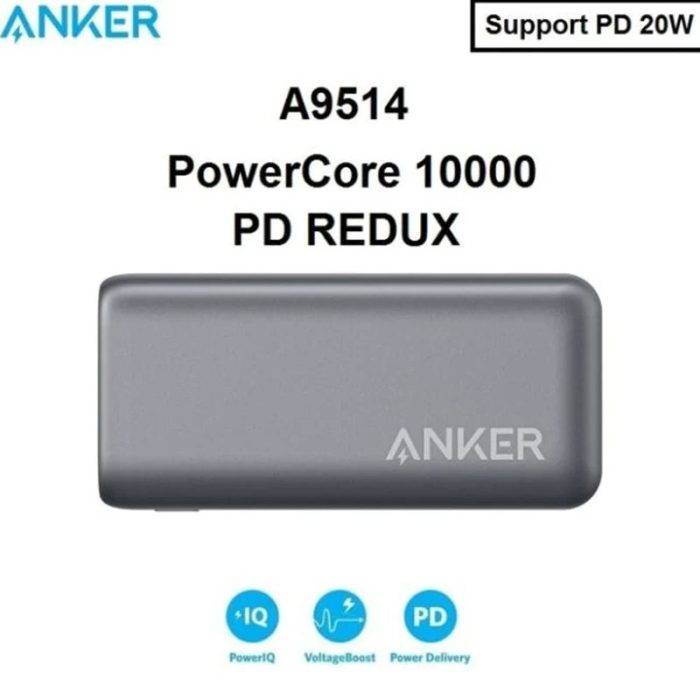 Anker A9514 PowerCore 10000 PD Redux Portable Power Bank