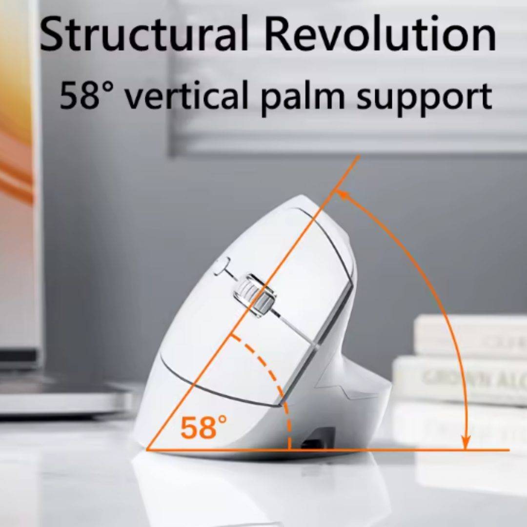 Inphic X9 Pro Vertical Ergonomic Wireless Mouse