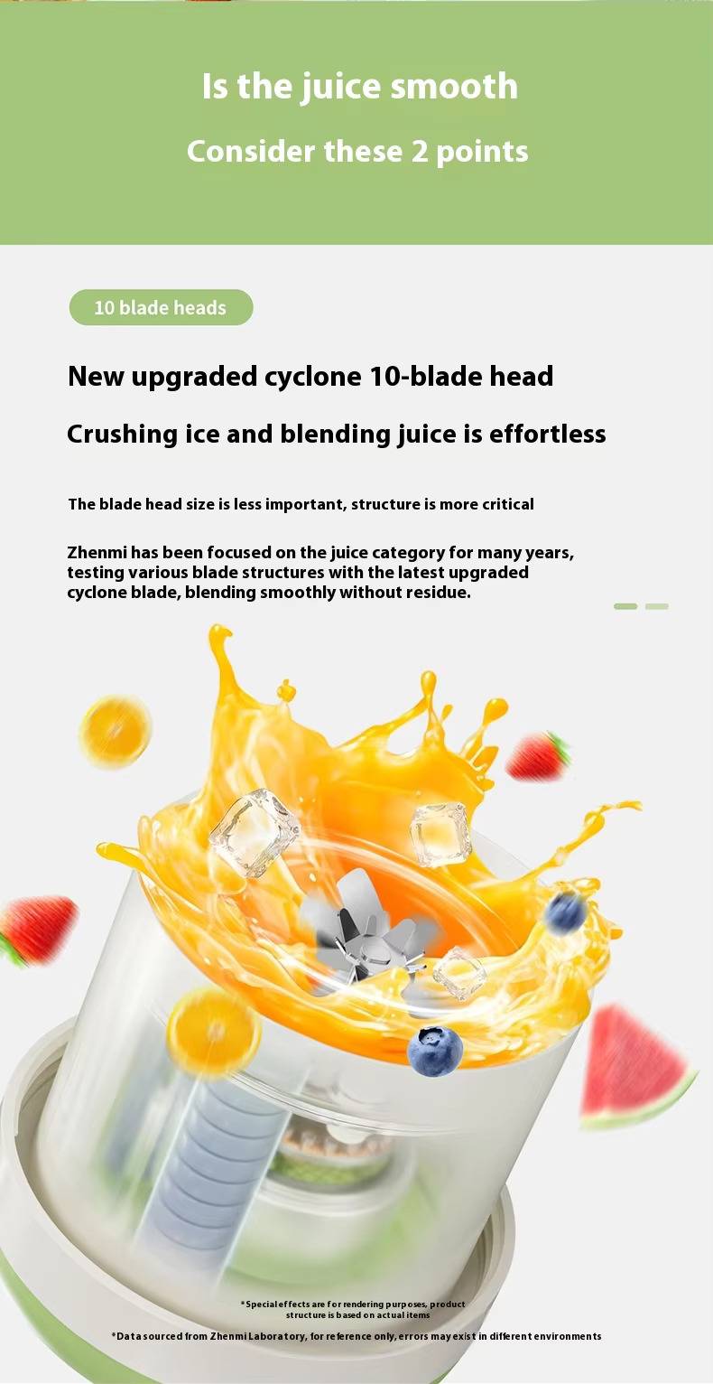 Mijia Zhenmi ZMGZ-J16 Portable Multifunction Juicer Machine