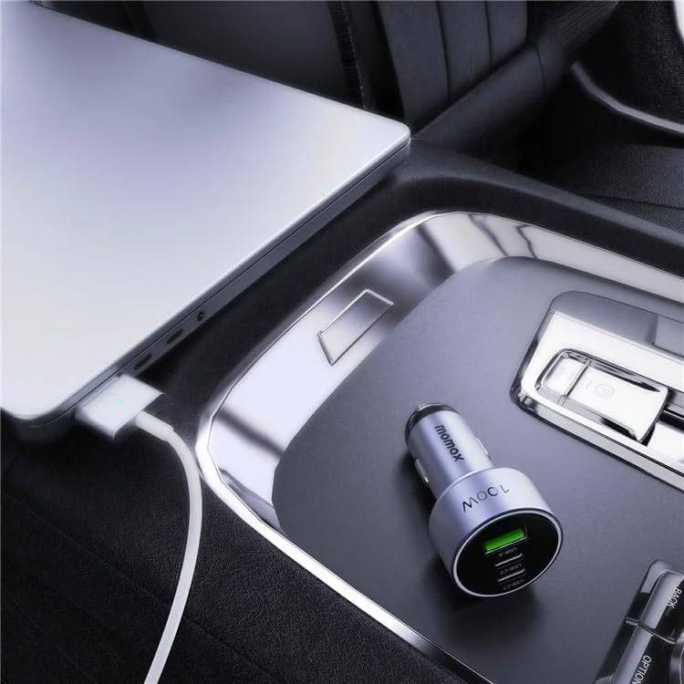 Momax UC17 MoVe 100W Triple-Port Fast Car Charger
