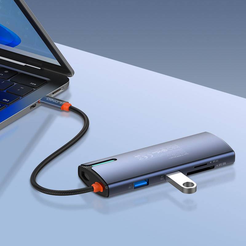 LDNIO DS17H Type-C to USB 3.0 Hub