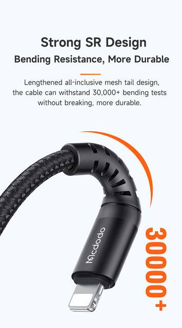 McDodo CA-2261 iPhone Fast Charging & Data Cable 3A, 1M