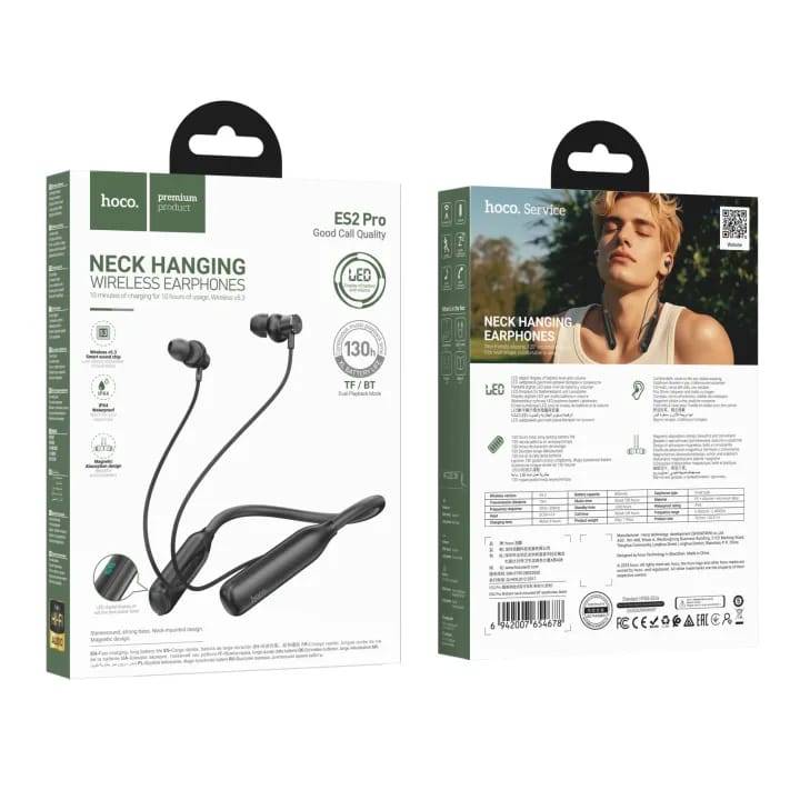Hoco ES2 Pro Neck Hanging Wireless Neckband