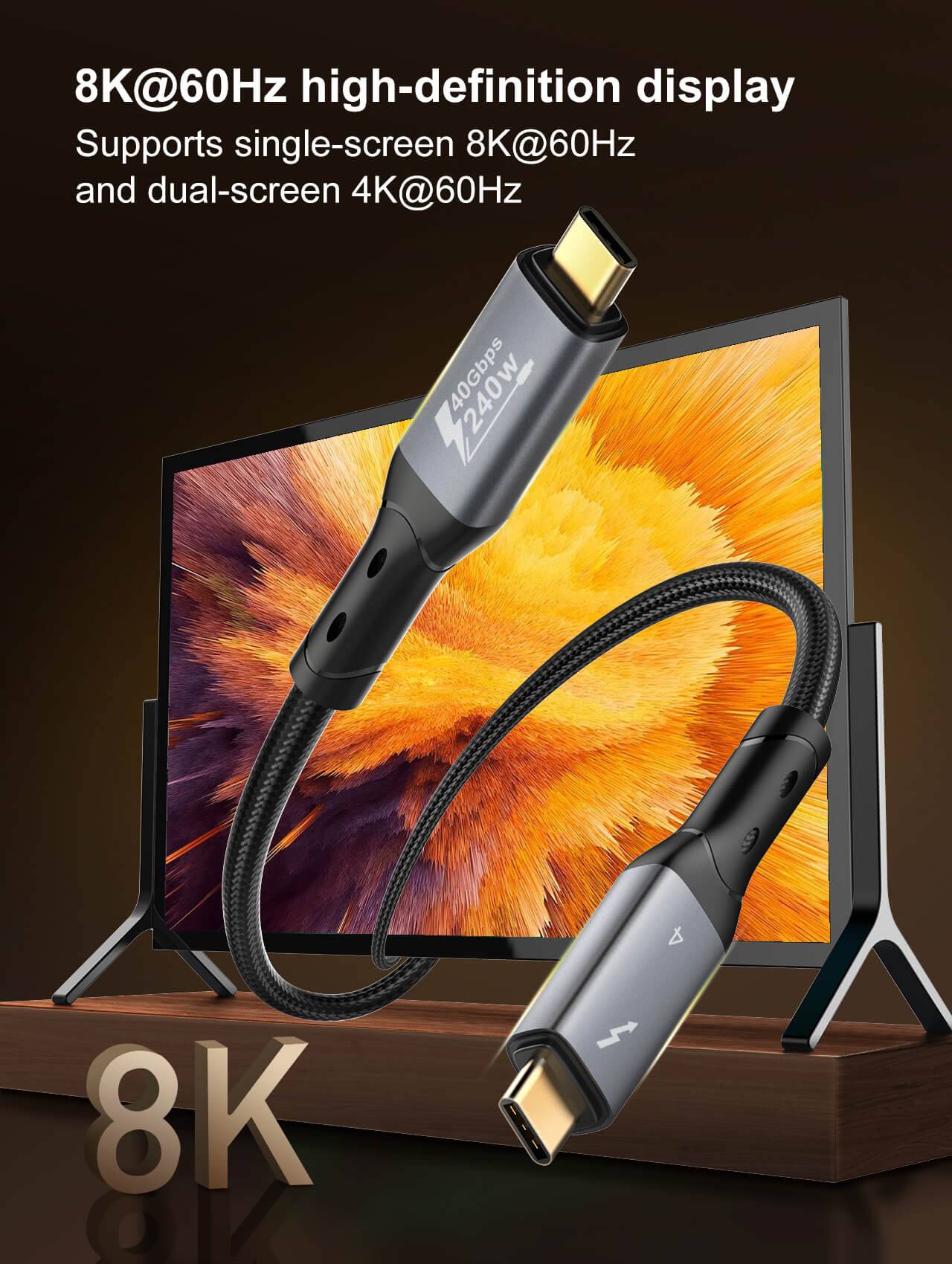 LDNIO TC-11C USB-C to USB-C 240W Fast Charging & Data Cable PD 3.1 Compatible