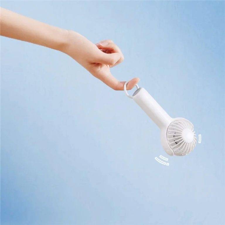WiWU Wi-FS08 Bubble Mini Handheld Fan Compact, Portable & USB Rechargeable