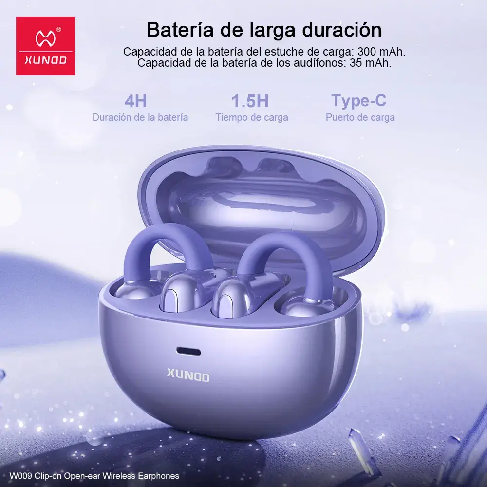  XUNDD W009 Clip-on Open-ear Wireless Earphones