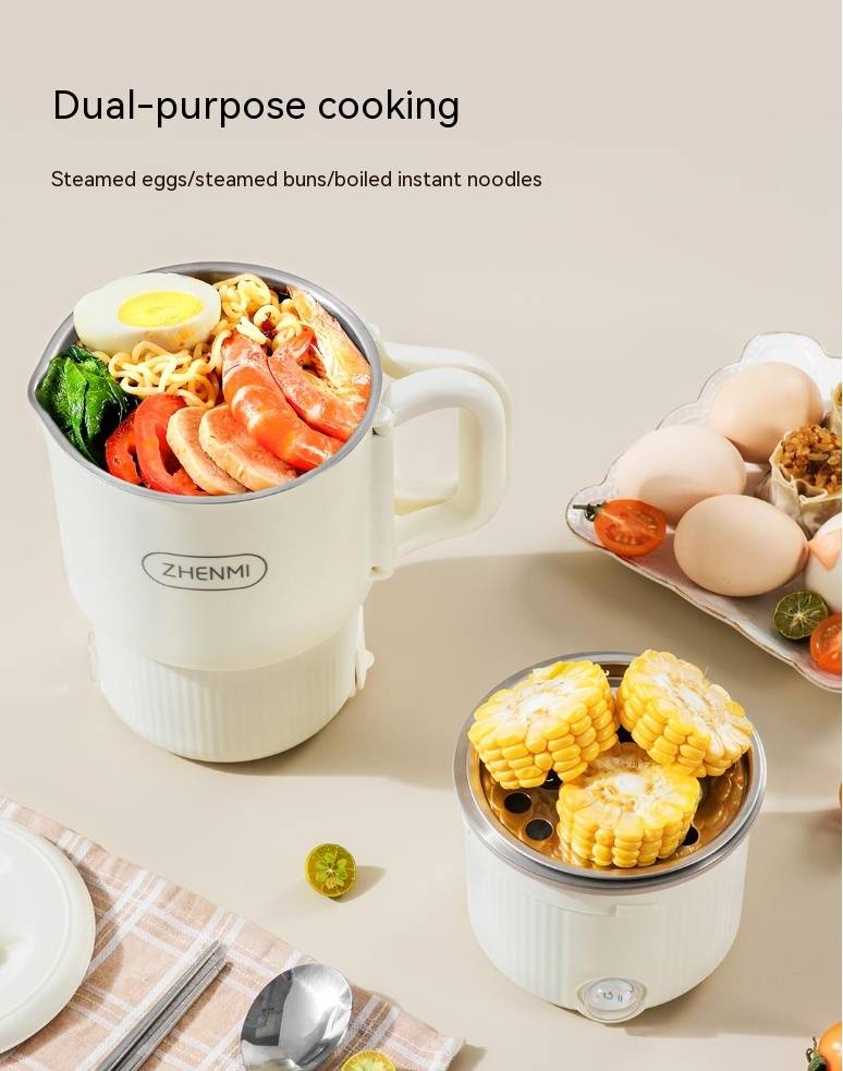 ZHENMI Portable Folding Electric Kettle 800ml Travel & Home Use