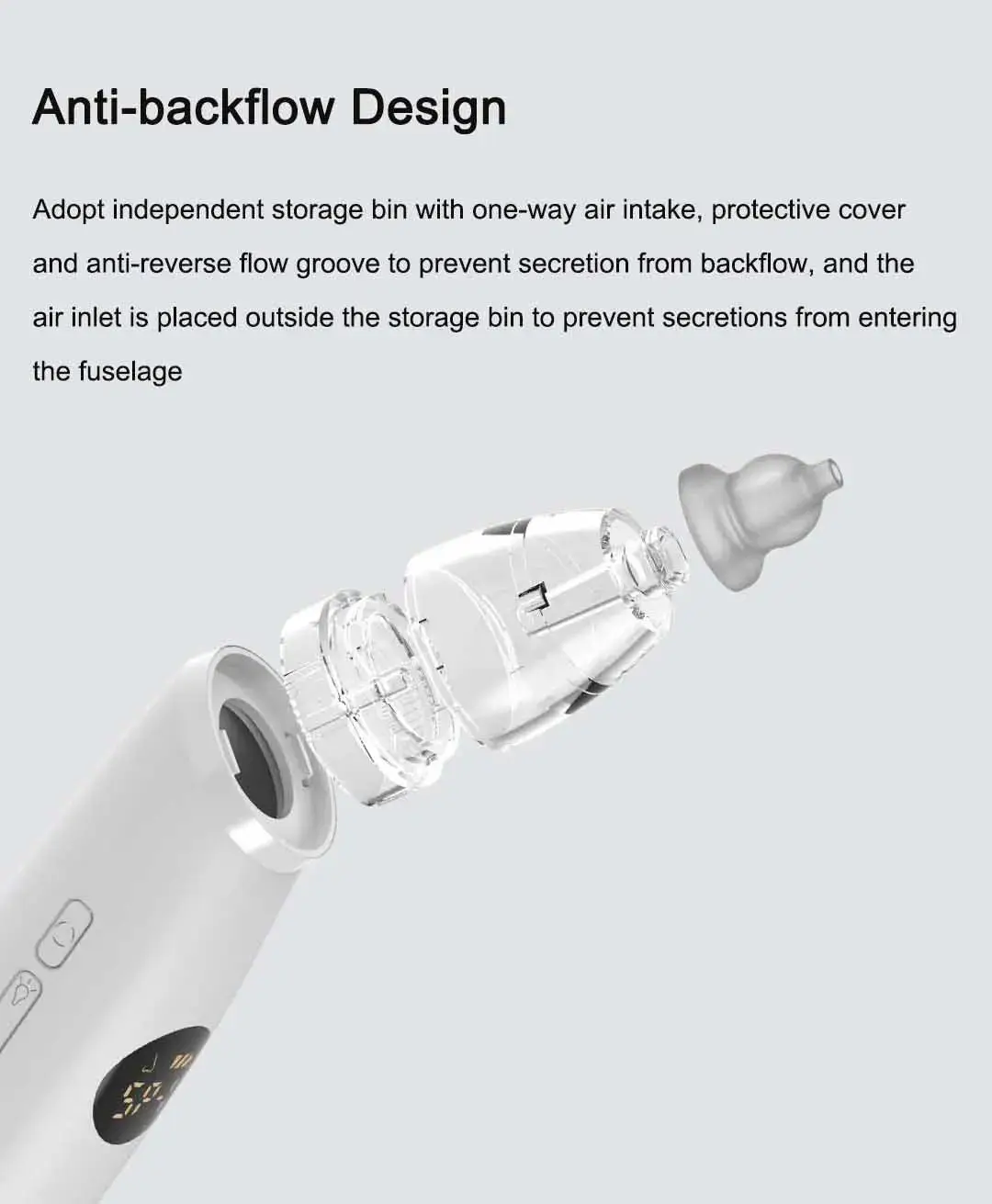 Xiaomi ENPULY N025 Electric Nasal Aspirator for Babies and Toddlers