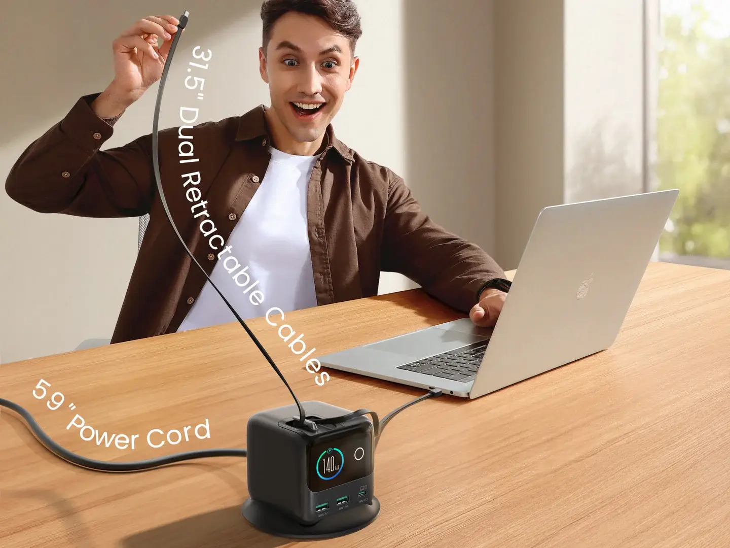 JOYROOM JR-TRD01 PODIX 140W 5-Port GaN Charger