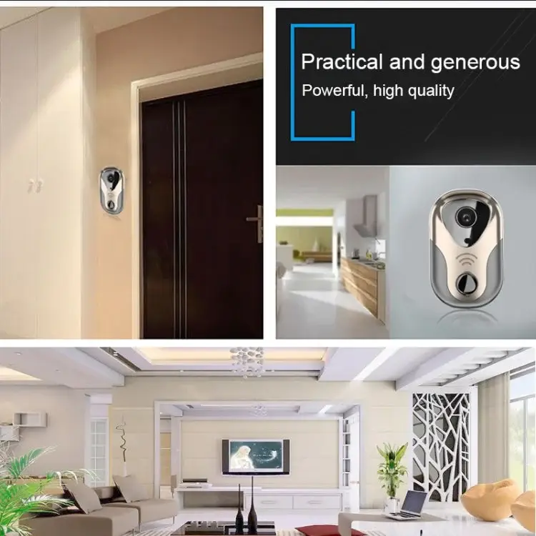 163Eye L1-NJ Smart WiFi Video Doorbell with 1.3MP HD Camera & Network Intercom System