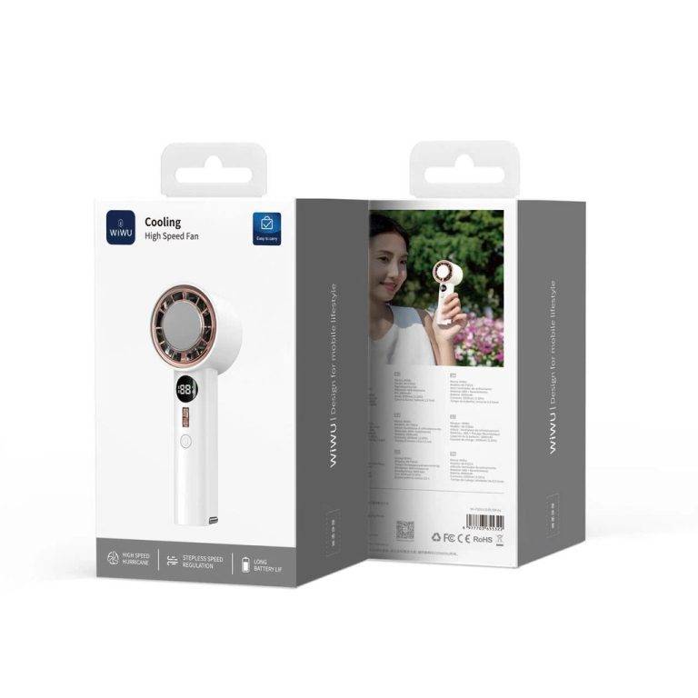 WiWU Wi-FS016 High-Speed Cooling Fan Portable Desktop USB Fan