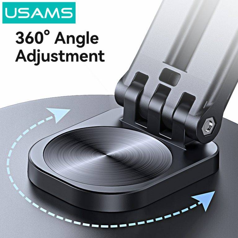 USAMS ZJ080 360° Rotating Desktop Tablet and Phone Holder