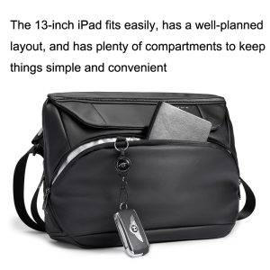 BANGE BG-7628 Master Your Commute  Large Capacity Messenger Bag for Business & More