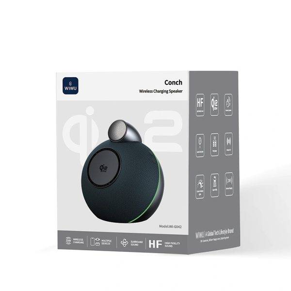 WiWU Wi-G042 Conch Wireless Charger Speaker