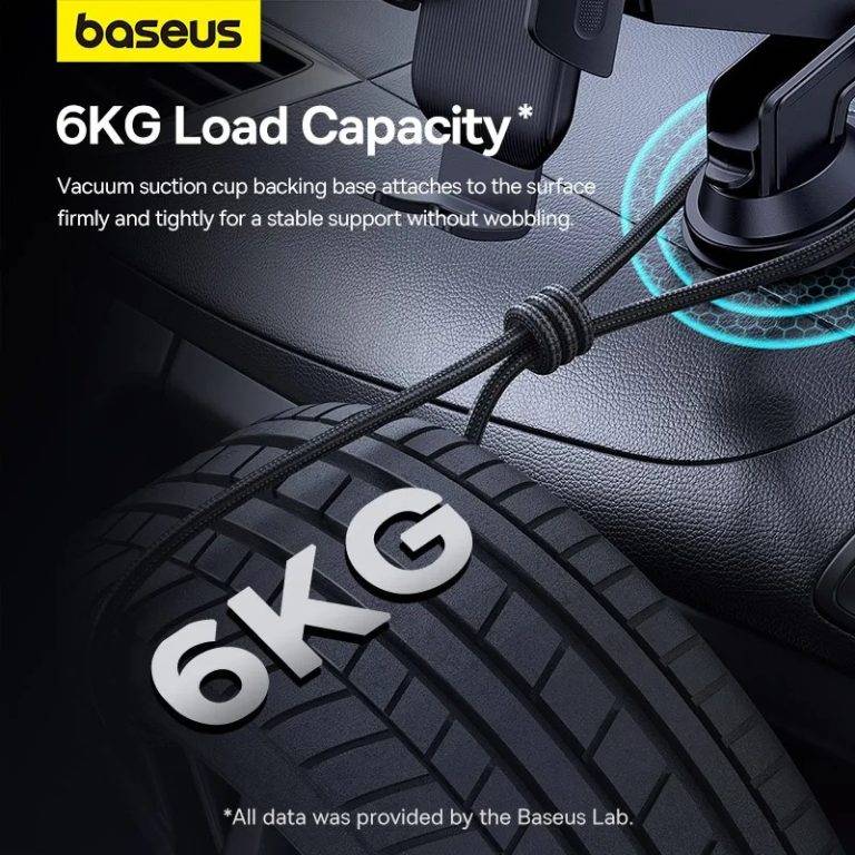 Baseus UltraControl Go Series Clamp-Type Car Phone Holder with Adjustable Mount