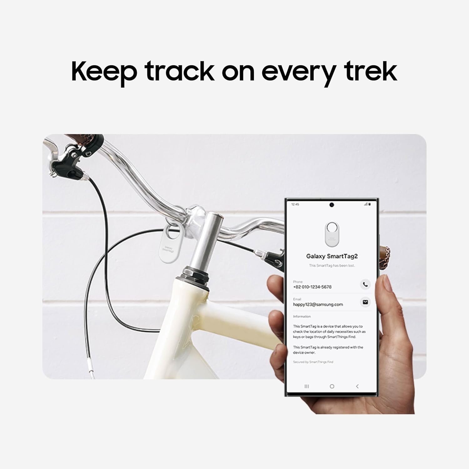 Samsung Galaxy Smart Tag 2 GPS Bluetooth Locator Tracking Device 1 Pack
