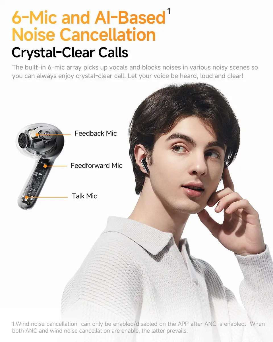 QCY AilyBuds Pro+ LDAC Hi-Res Wireless Earbuds