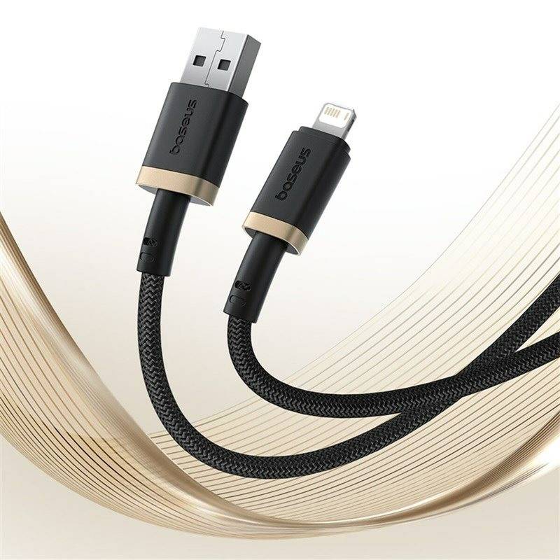 Baseus Dura 2.4A USB-A to Lightning Fast Charging Cable – 1m