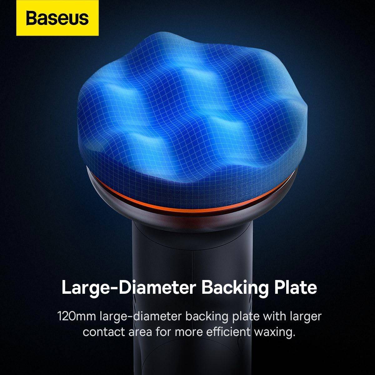 Baseus NEOPower Mini Cordless Car Polisher with Adjustable Speed Waxing & Detailing Tool