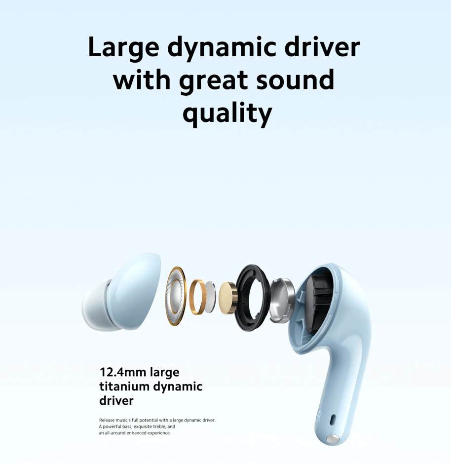 Redmi Buds 6 Lite ANC True Wireless Earbuds