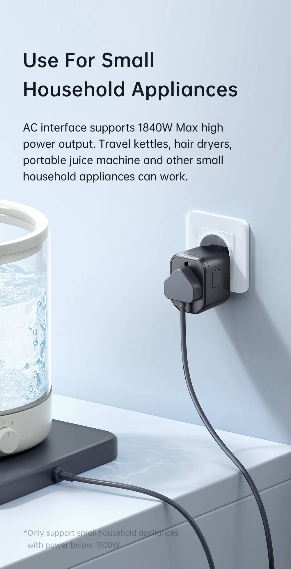 McDodo CP-347 20W PD Fast Charging Universal Travel Adapter