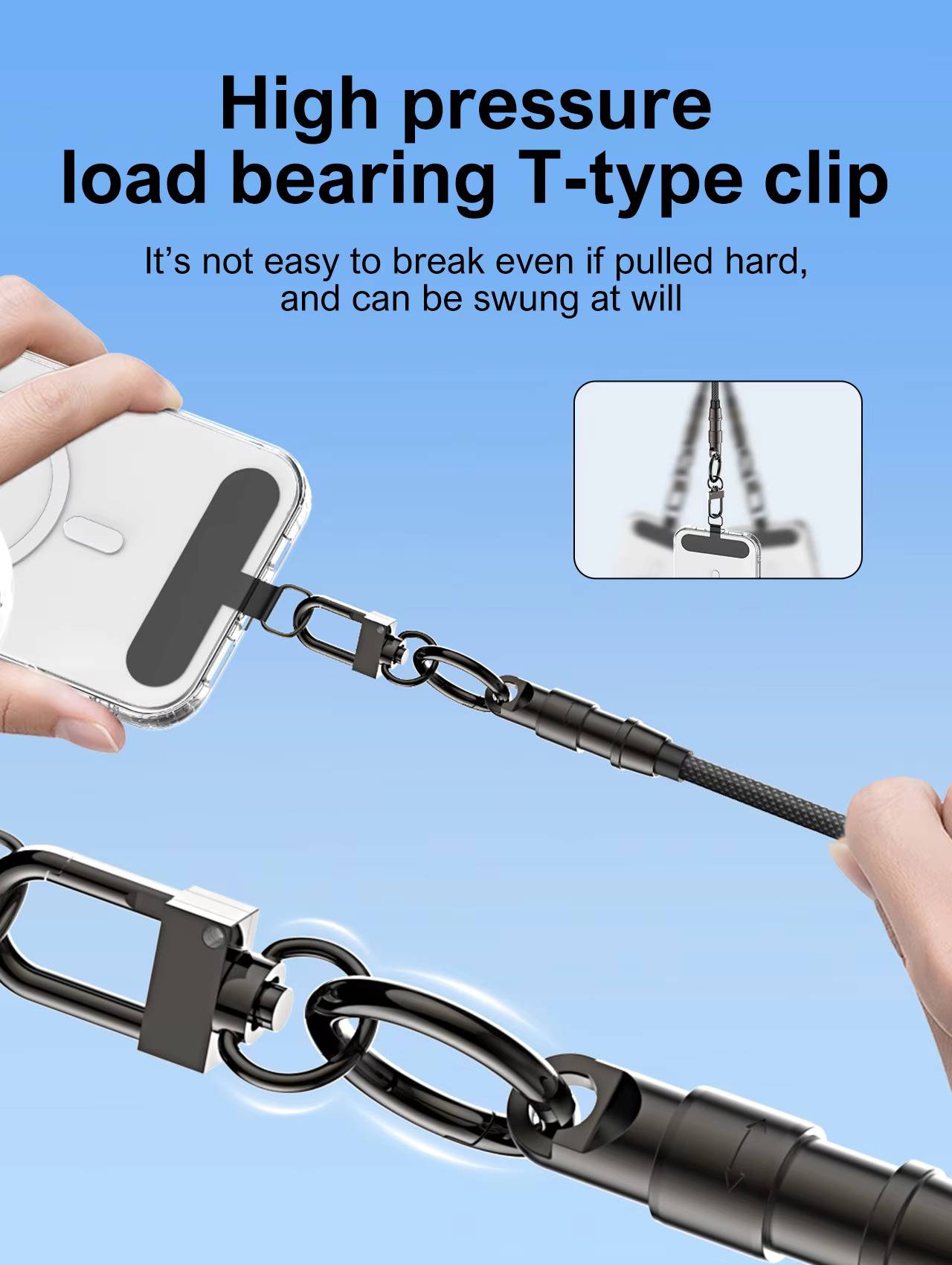LDNIO LC22C 65W Fast Charging Nylon Lanyard Type-C to Type-C Data Cable 1.2M