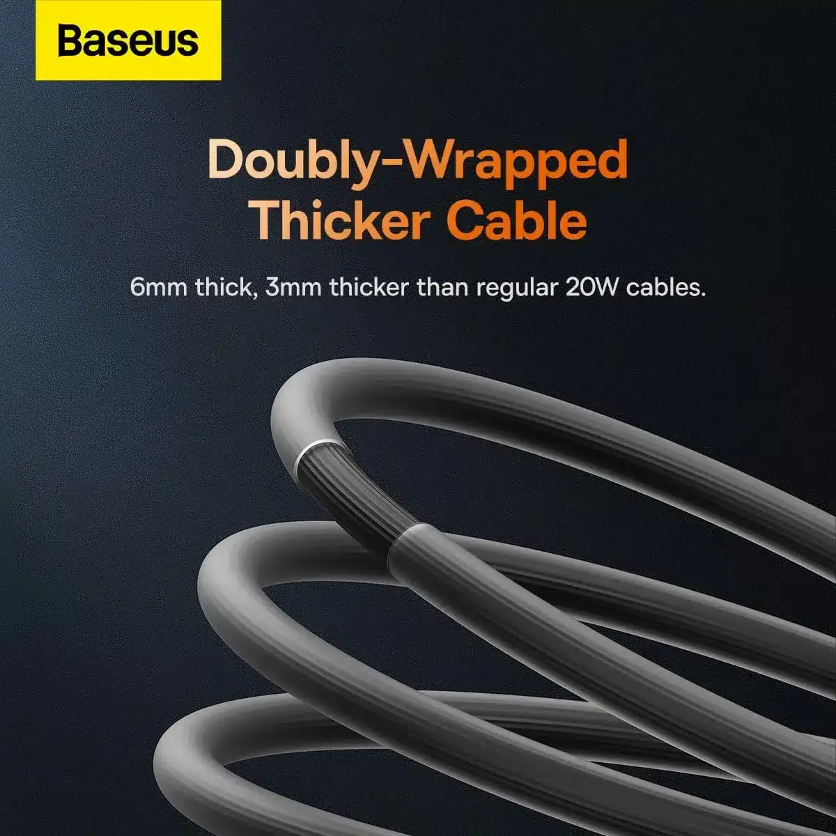 Baseus CoolPlay Series 20W Fast Charging Cable Type-C to Lightning 1m