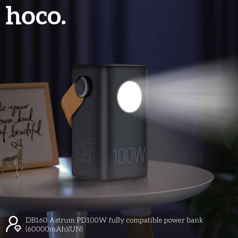 Hoco DB160 100W PD Fast Charging 60000mAh Power Bank