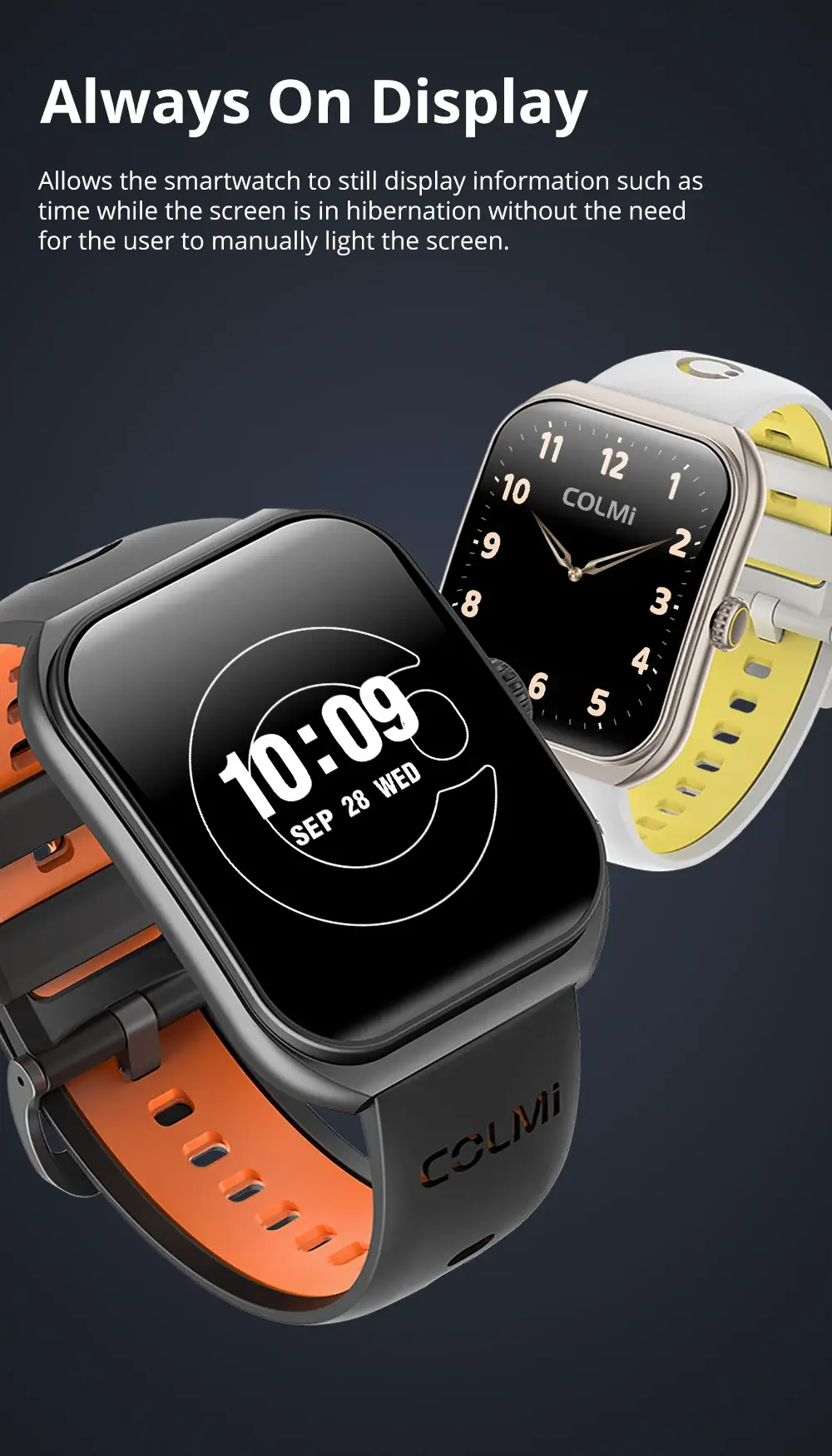 COLMI P86 AMOLED Smartwatch with Bluetooth Calling