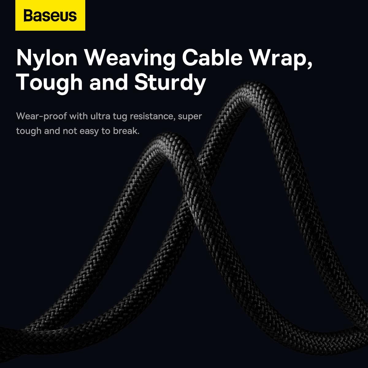Baseus StarSpeed Series 3-in-1 USB Cable USB-C + Micro-USB + Lightning 3.5A Fast Charging 1.2m