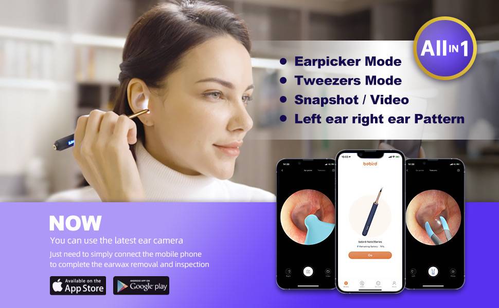 BEBIRD Note3 Pro Max 10MP HD All-in-One Ear Wax Removal Camera