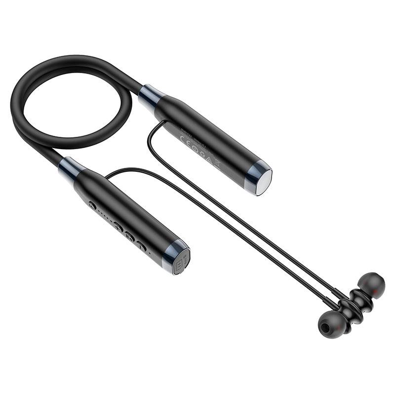 Hoco ES62 Wireless Bluetooth Neckband Earphones with Memory Card Support